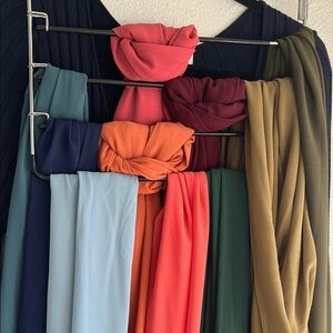 Essential Chiffon Hijabs, pack of 10